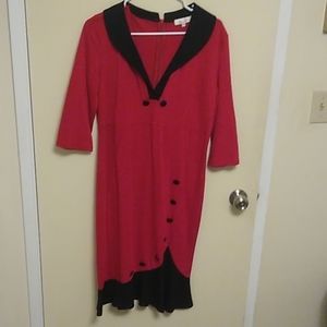 Vintage red dress